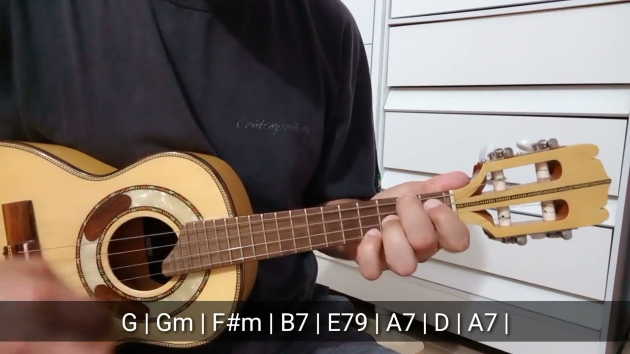 SEJA MAIS VOCÊ Grupo Raça Cifra Simplificada na tela TOCANDO CAVAQUINHO