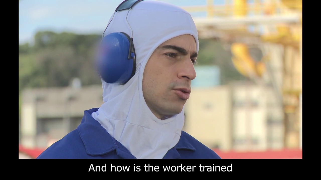 Série 100% Seguro - SESI - Frigorífico - Risco Ocupacional   Agentes Químicos - English subtitle