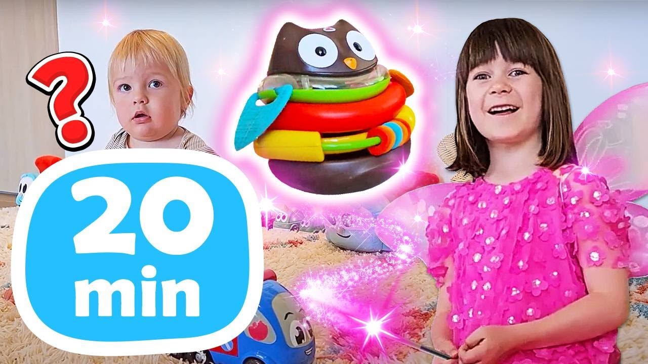 🧚🏻✨ La Fatina Bianca ti invita a giocare insieme con i suoi fratellini: magia per i più piccoli!
