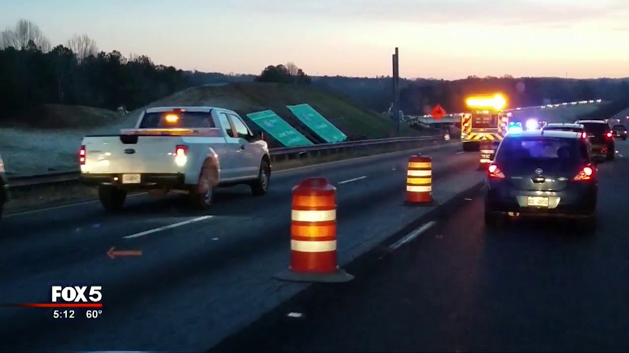 Construction worker killed on I-85