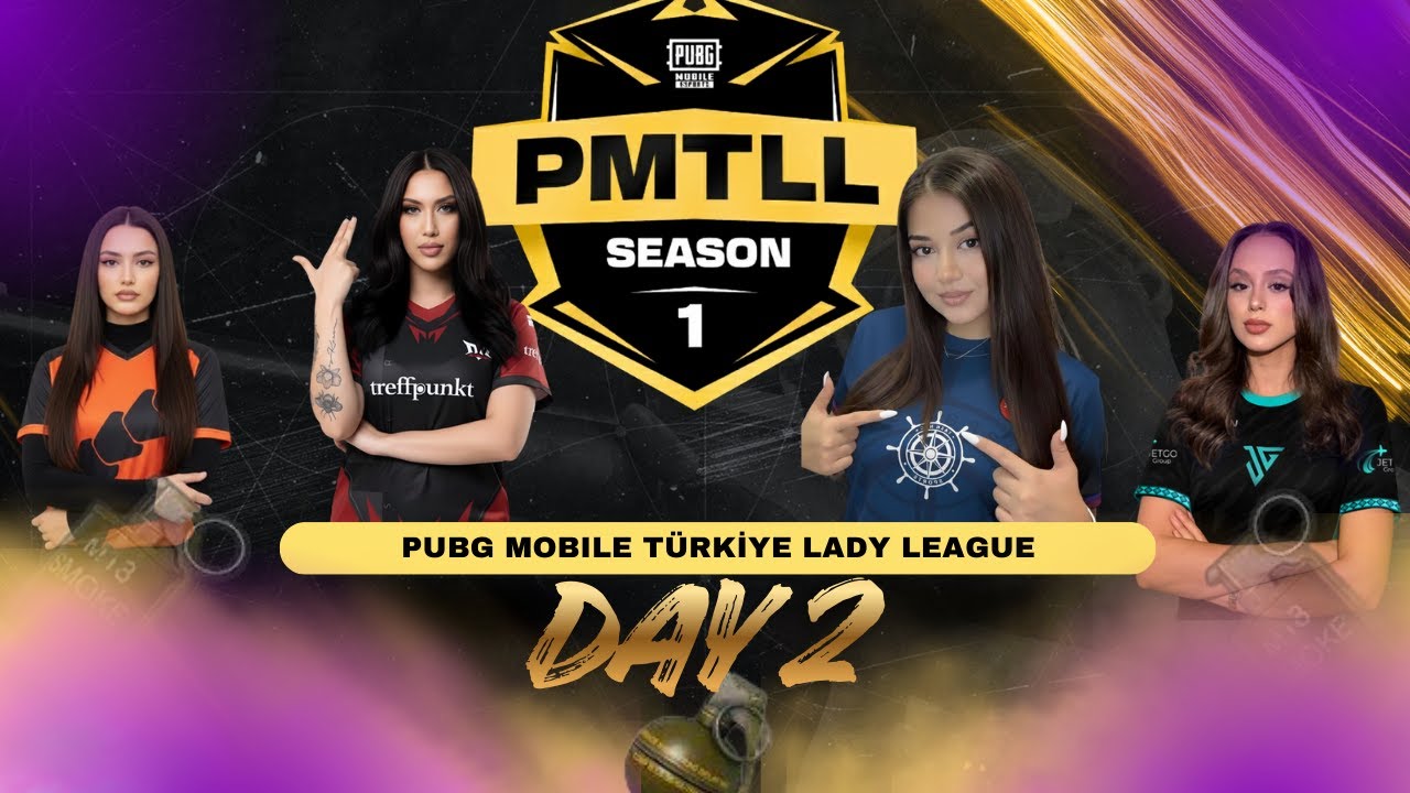 PUBG MOBİLE TÜRKİYE LADY LEAGUE 2. GÜN #pubgmobile #pmtll