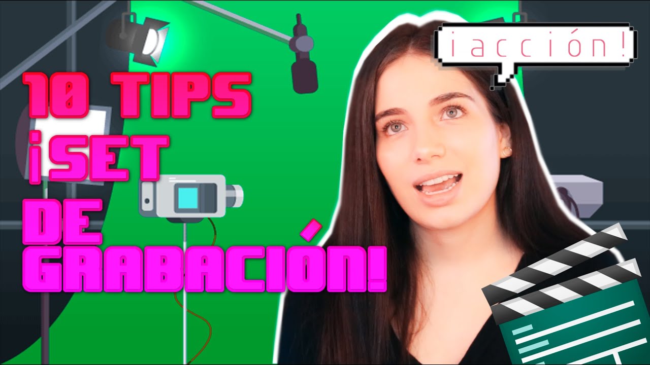 ¡10 TIPS para aplicar en un SET DE GRABACIÓN! | Ilenia Antonini