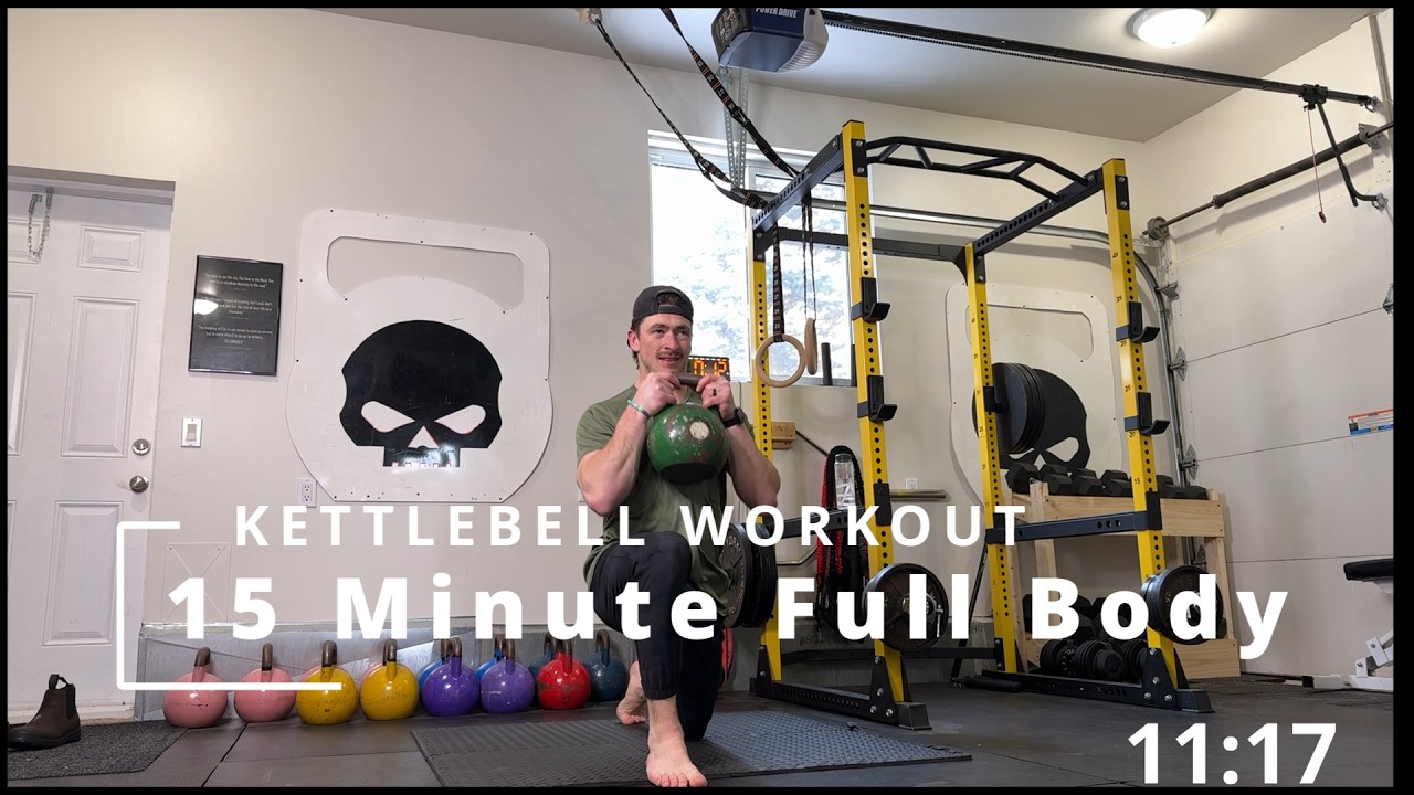 15 Minute Kettlebell Strength & Mobility Workout