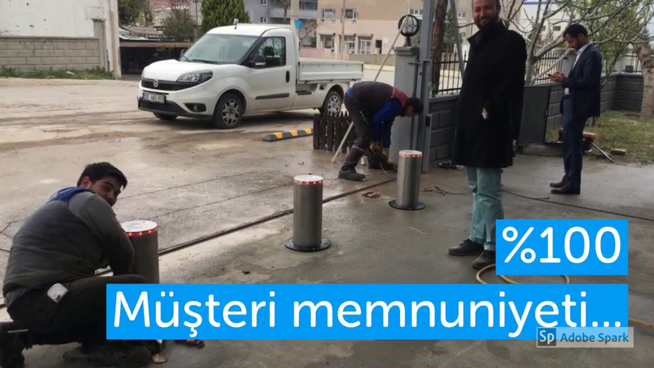 Hidrolik mantar bariyer imalatı ve kurulumu