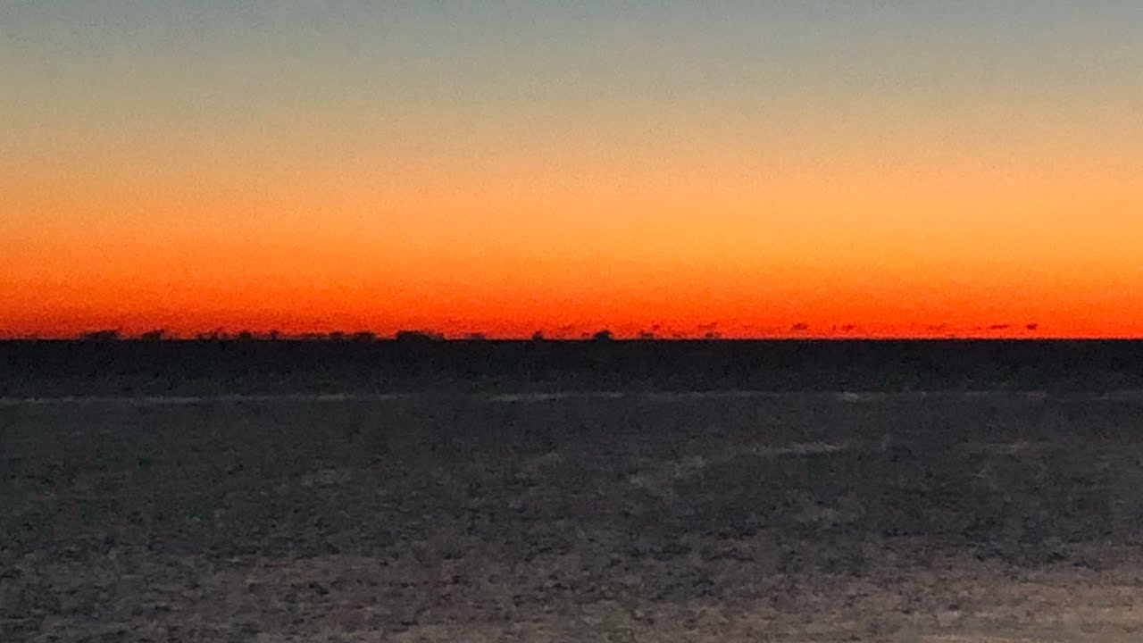 Sunrise at Lake Ontario from Colonel Samuels Park, October 2018