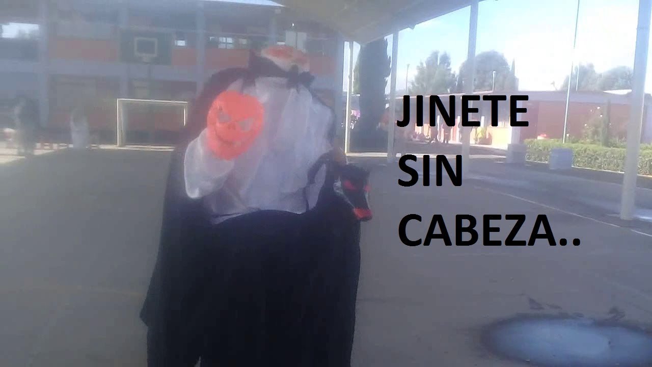 Jinete sin cabeza disfraz
