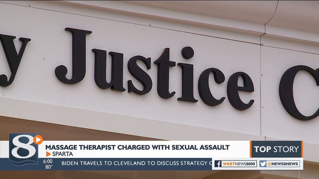 Sparta massage therapist charged with sexually assaulting female clients