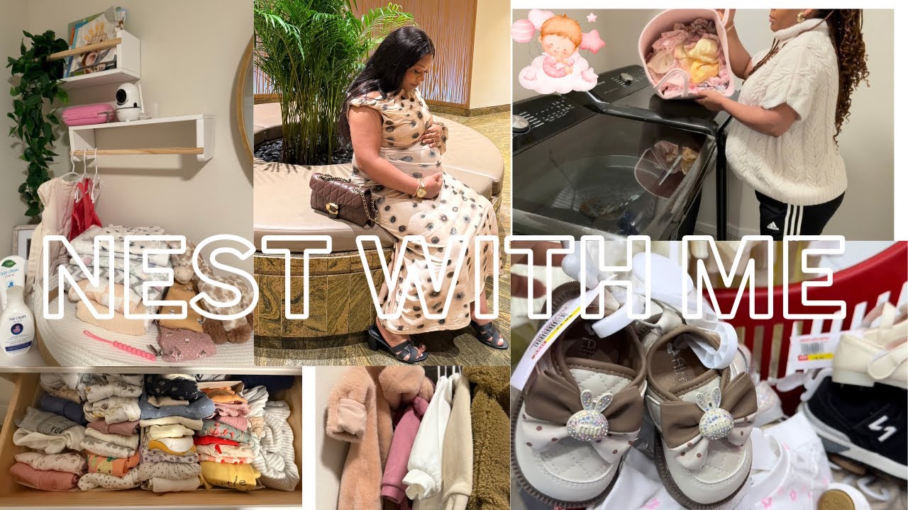 NEST WITH ME : ORGANISATION ET PREPARATIFS BEBE #2||  BABY LAUNDRY, FURNITURES 