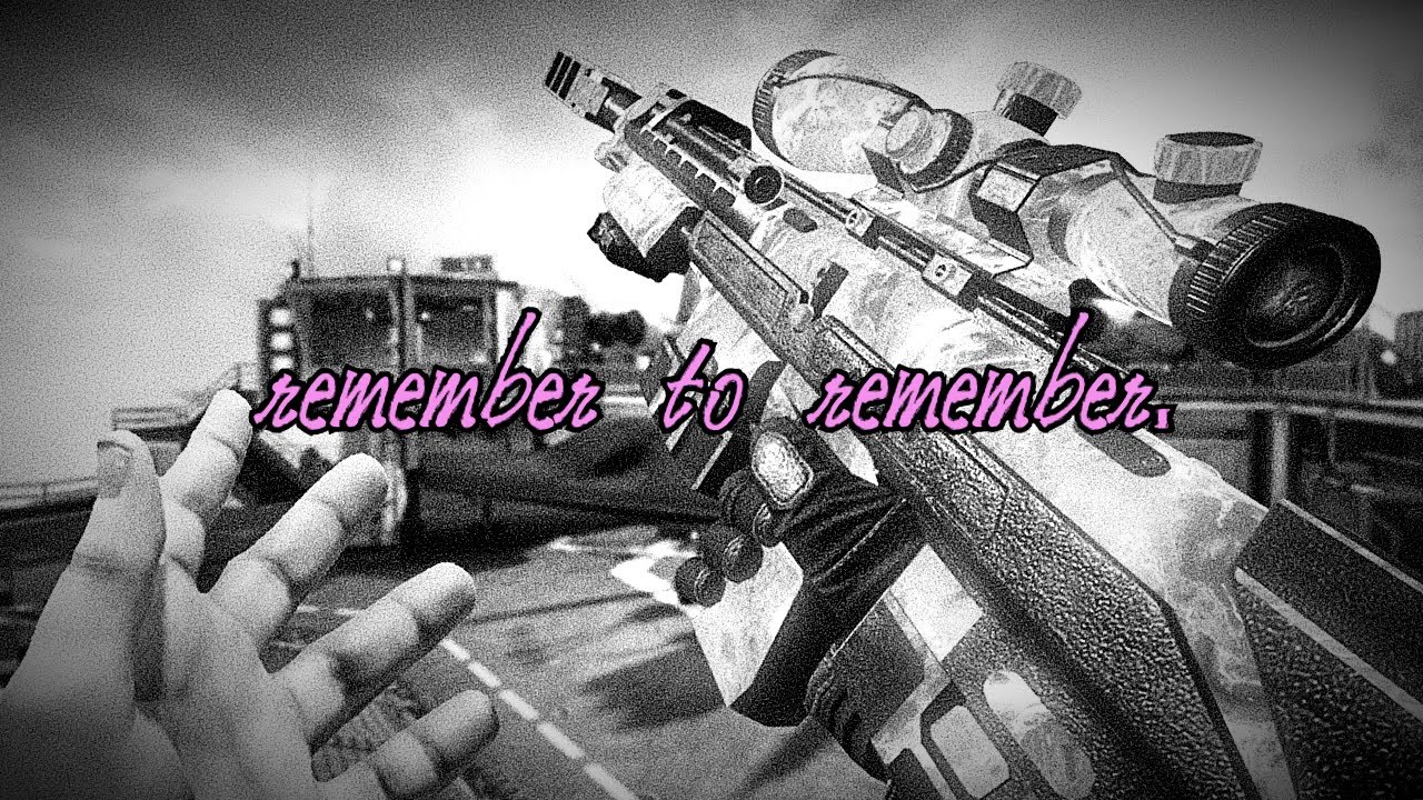 remember to remember.