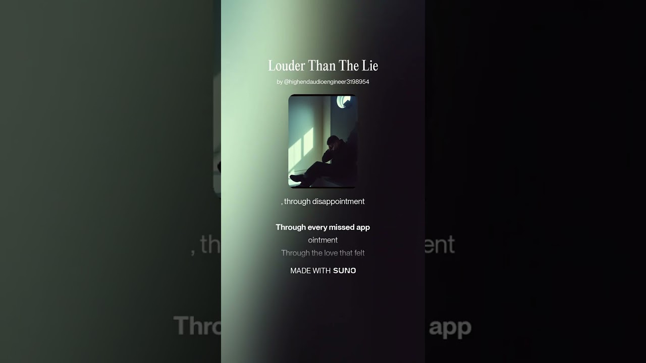 Louder Than The Lie