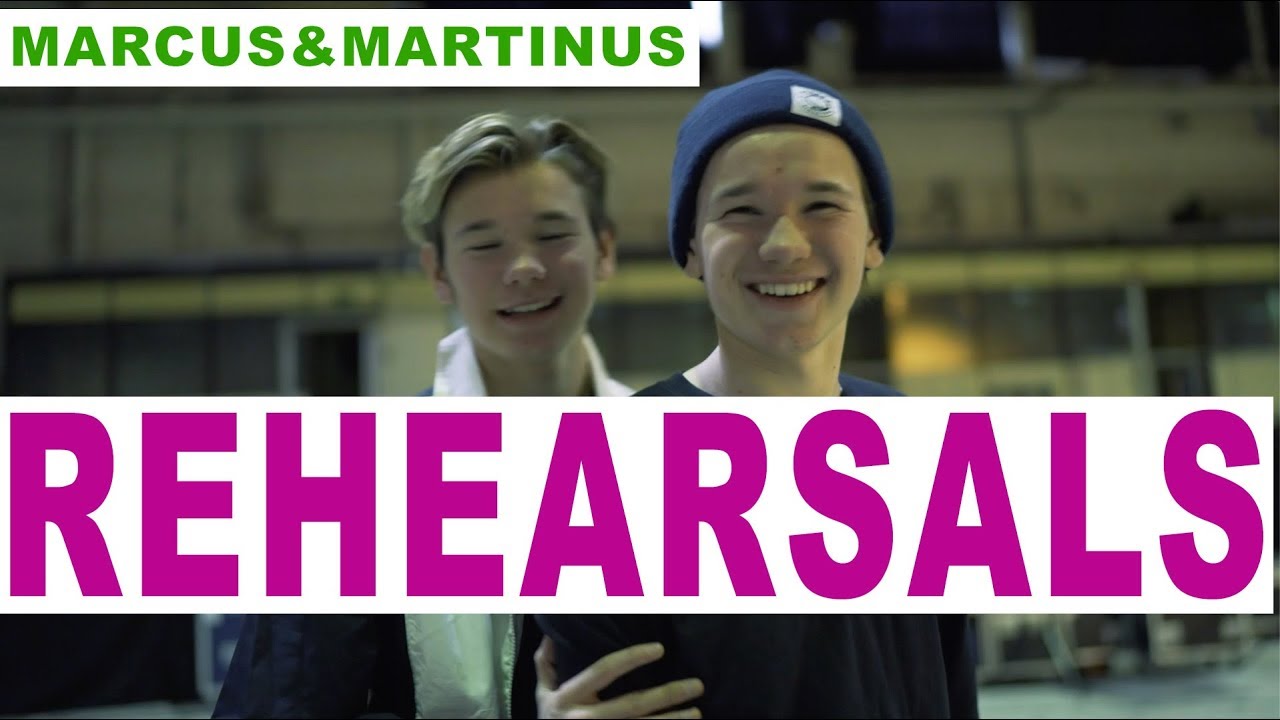 Marcus&Martinus – Репетиции наших летних спектаклей 2019 года!