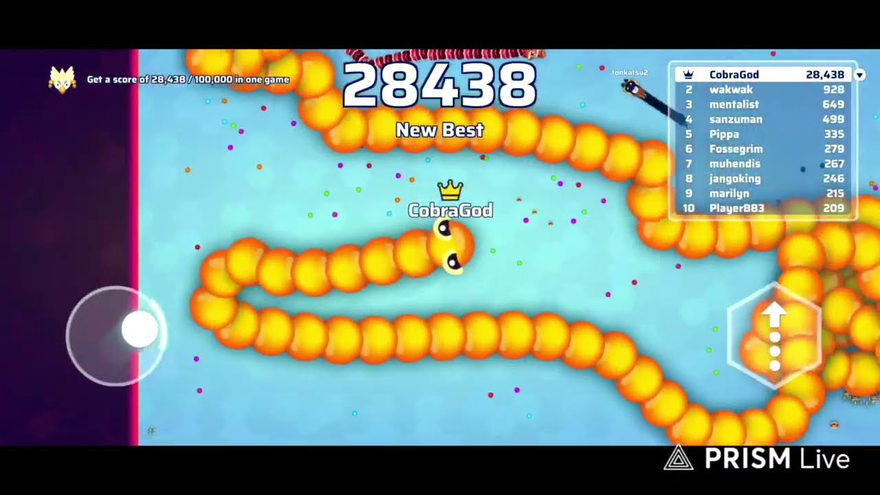 Snake.io. Day 7: KING DOMINATION 👑🔥Final Chapter. Noob to Pro Complete Series | Snake.io