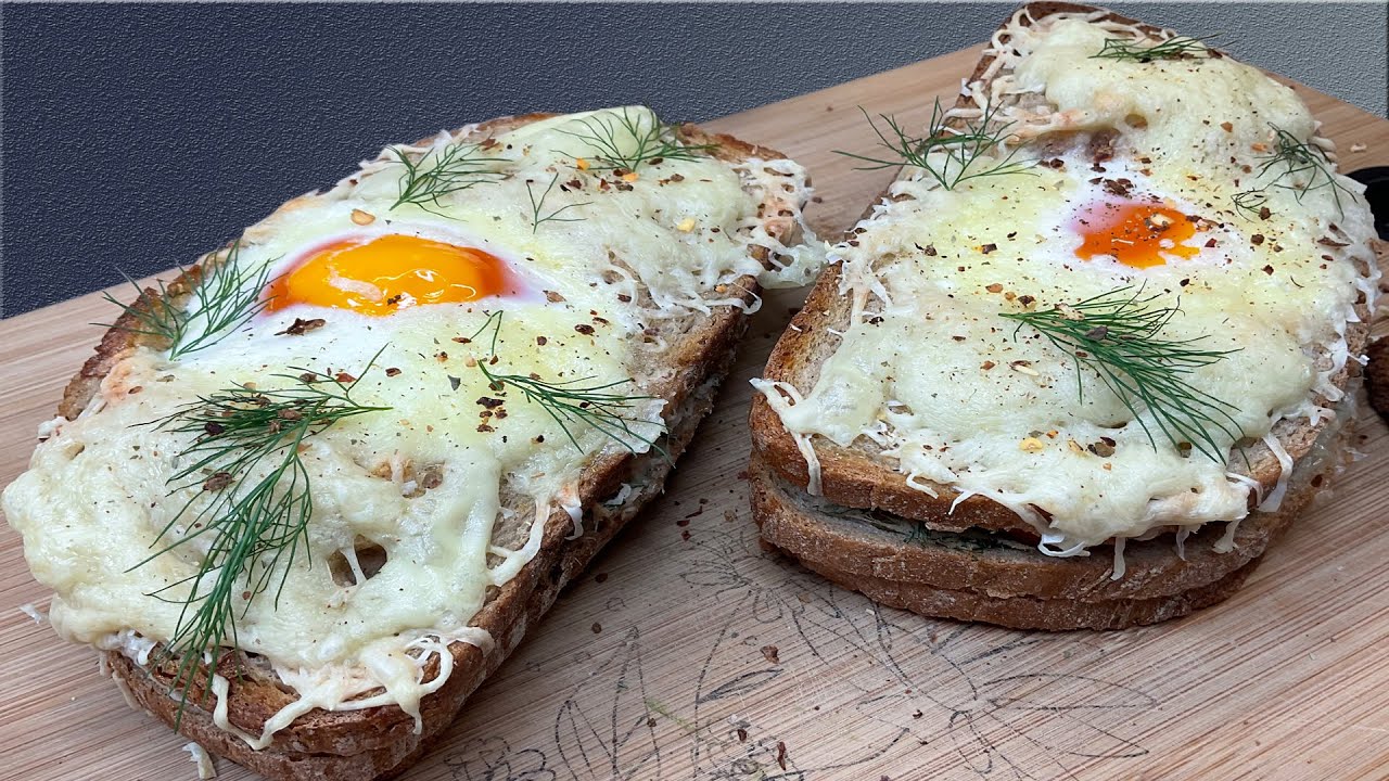 🧀 Простой рецепт, но на вкус как горячий тост из кафе, за которым все вернутся.
