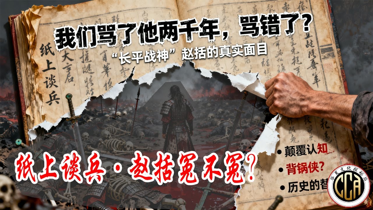 赵括是名副其实的蠢材，还是被史料丑化的悲情将领？一场长平之战的军事推演。