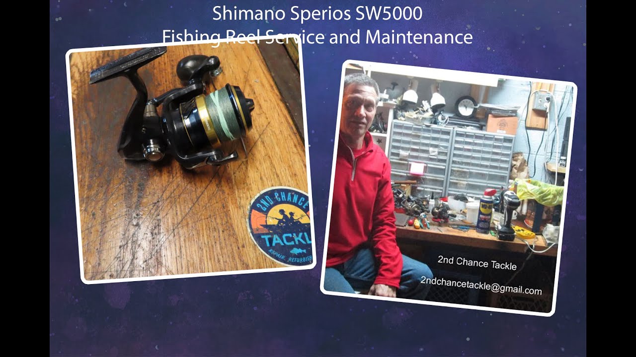 Shimano Spheros 6000 SW Fishing Reel How to Service and Maintain and DIY