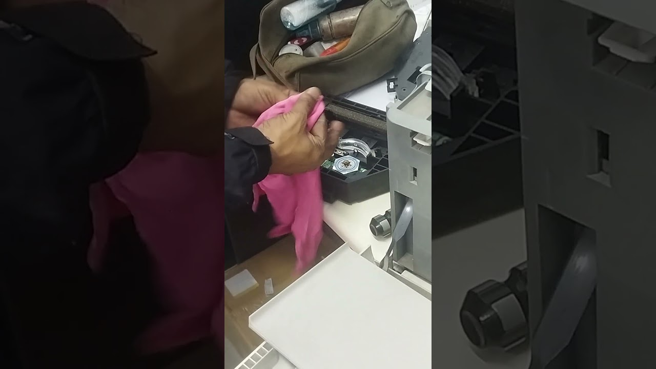 How to Clean Laser Unit for Light Copy Canon IR 2520, 2525, 2530, 2540
