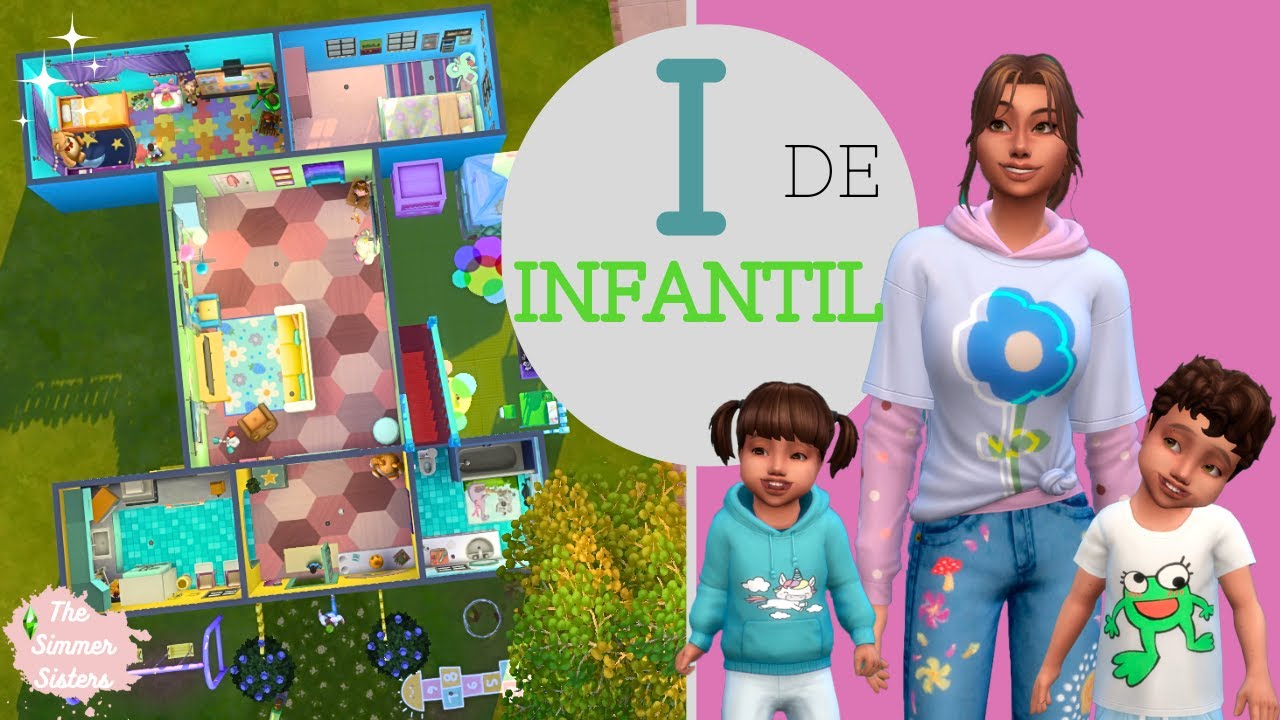 I DE INFANTIL | RETO DEL ABECEDARIO | Los Sims 4