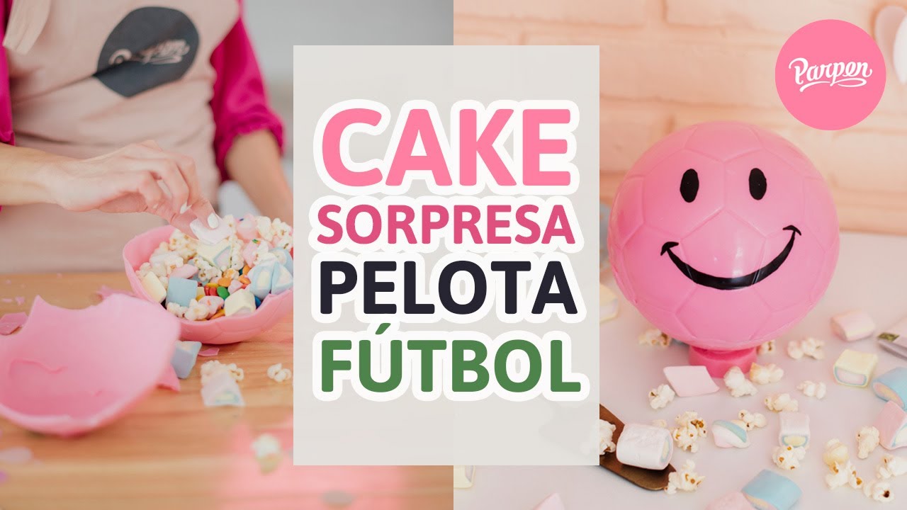 Cake Sorpresa Pelota de fútbol chocolate (PIÑATA SMILE)