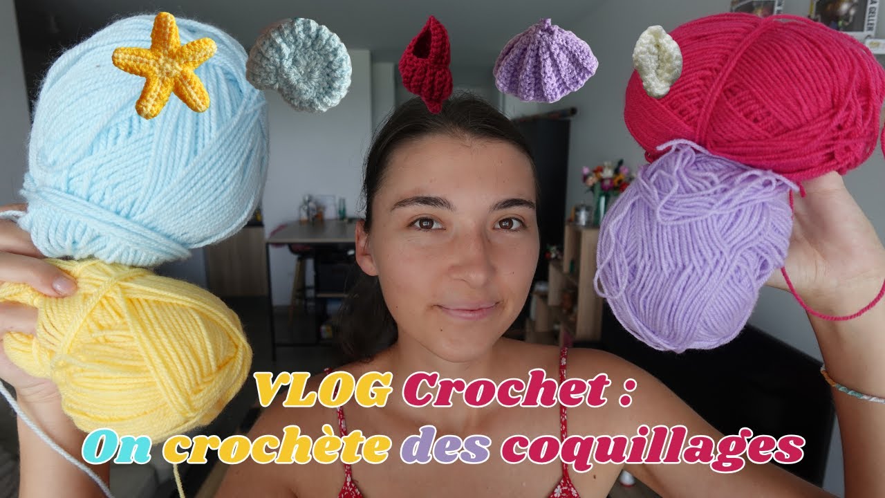 VLOG : Je crochète des coquillages pour l'été ! 🐚