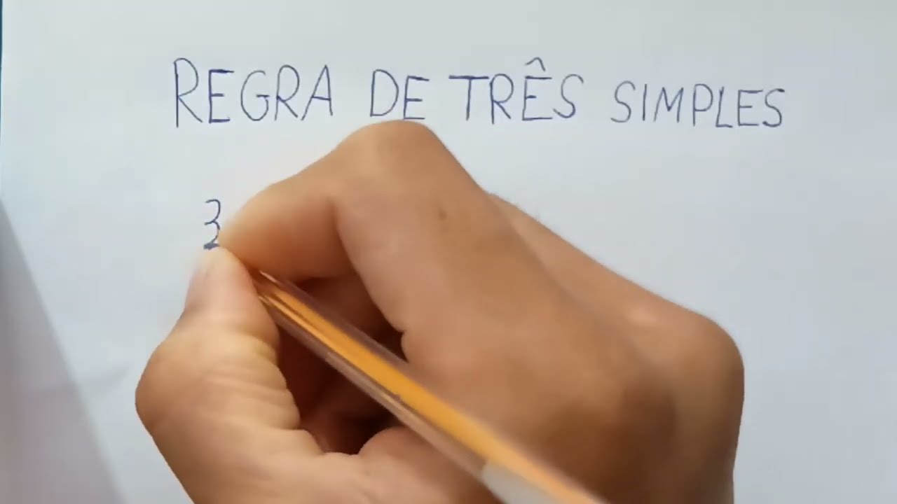 Nunca Mais Erre Regra de Três Simples!