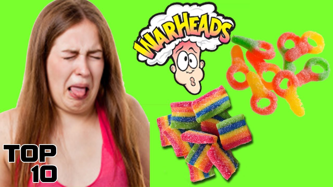 Top 10 Most Sour Candies Of All Time