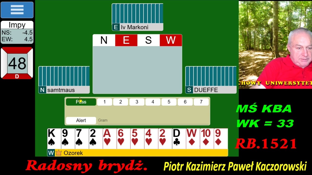 Radosny Brydż RB.2987