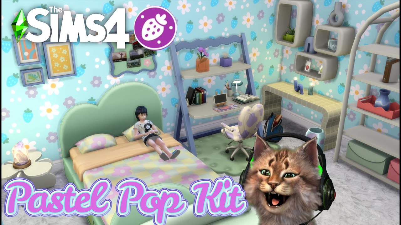 【シムズ4 キット】可愛い連発！Pastel Pop Kitのアイテム紹介／Sims 4 キットのレビュー