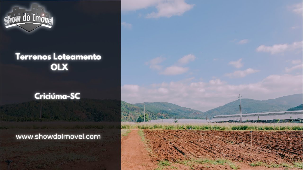 Terreno Crici&uacute;ma OLX - Imobili&aacute;ria Pilar - Loteamento Primeira Linha