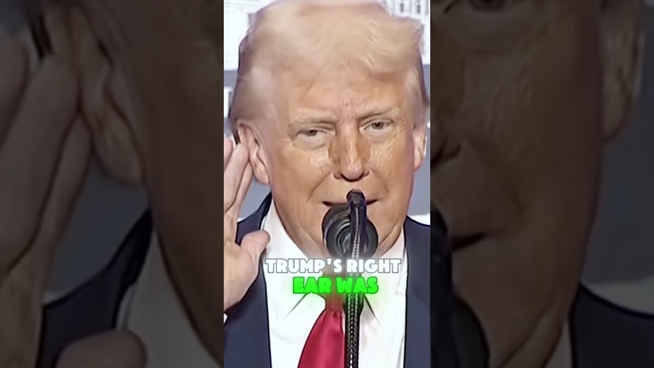 Why Trump's Ear Shows No Scar After the Assassination Attempt Claims of a Staged Event
