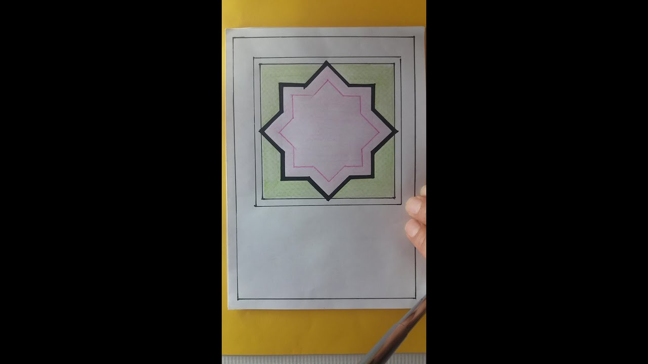 روش ترسیم طرح های سنتی ایرانی