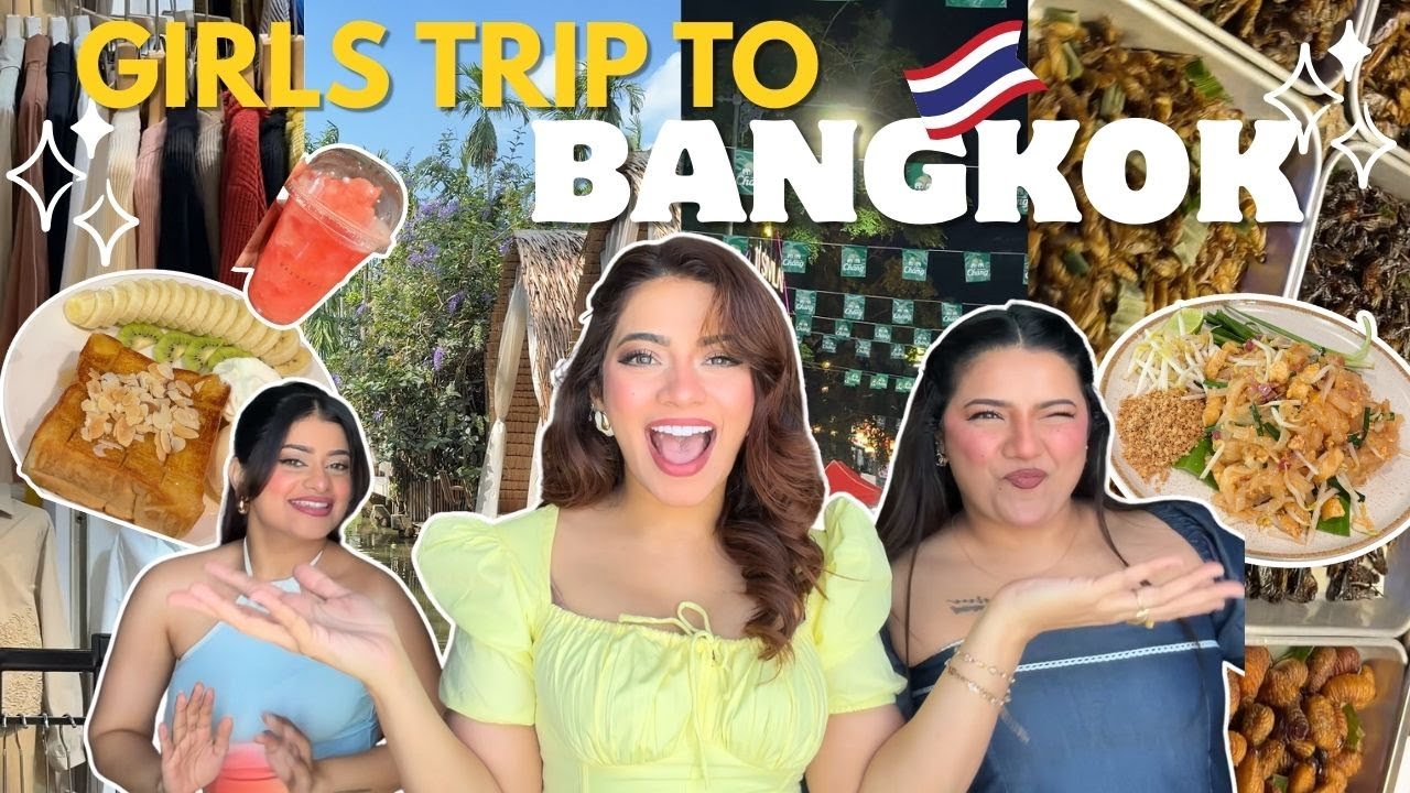 ДЕВОЧКА ПУТЕШЕСТВУЕТ В БАНГКОК 🇹🇭 || Видеоблоги Нагмы Мираджкар