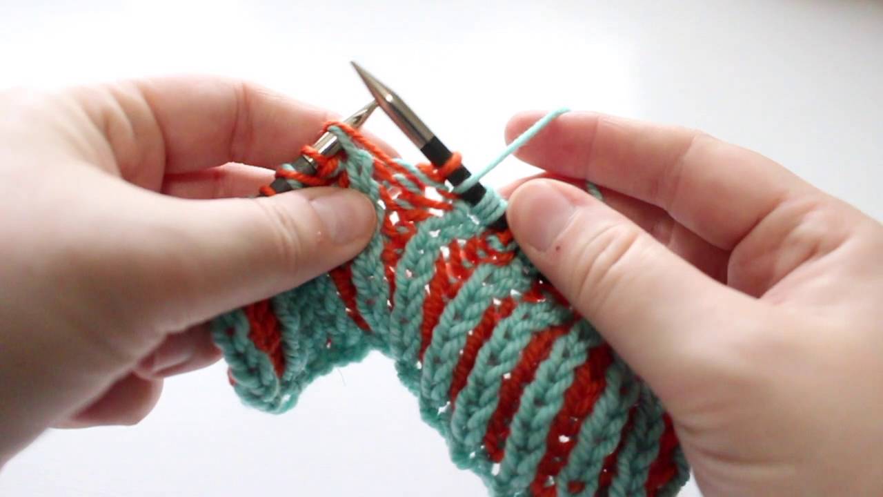 How To: br4st dec (brioche 4 stitch decrease)