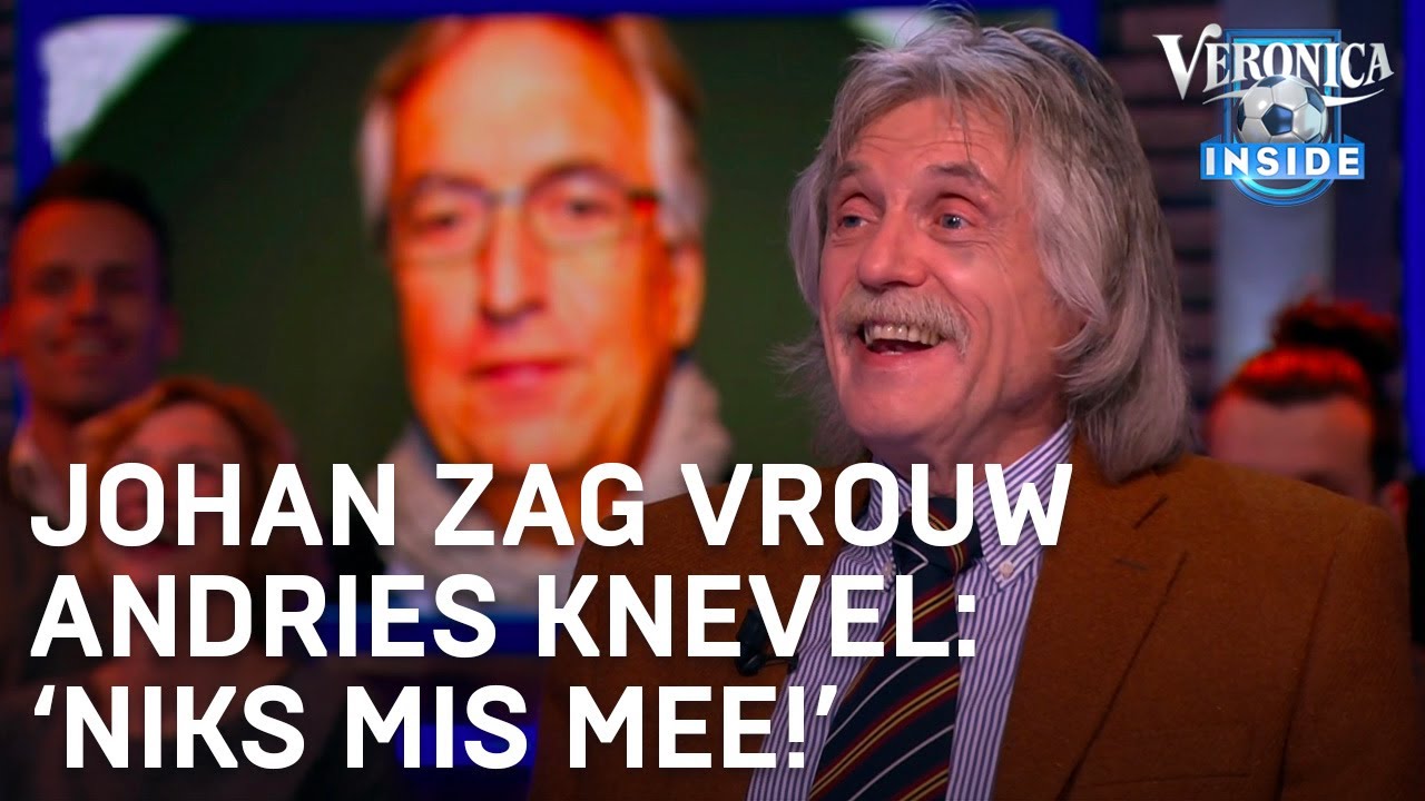 Johan zag vrouw van Andries Knevel: 'Niks mis mee!' | VERONICA INSIDE