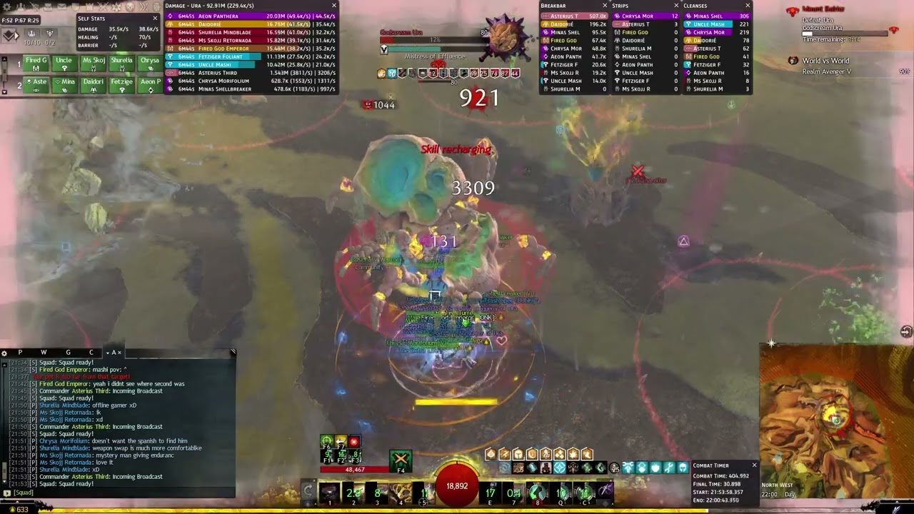 Godscream Ura - Legendary Challenge Mode - Condi Mechanist (Toxic Geyser Filler)