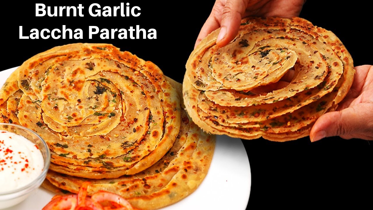 Burnt Garlic Laccha Paratha | ऐसा पराठा आपने पहले नहीं खाया होगा | Laccha Paratha | KabitasKitchen