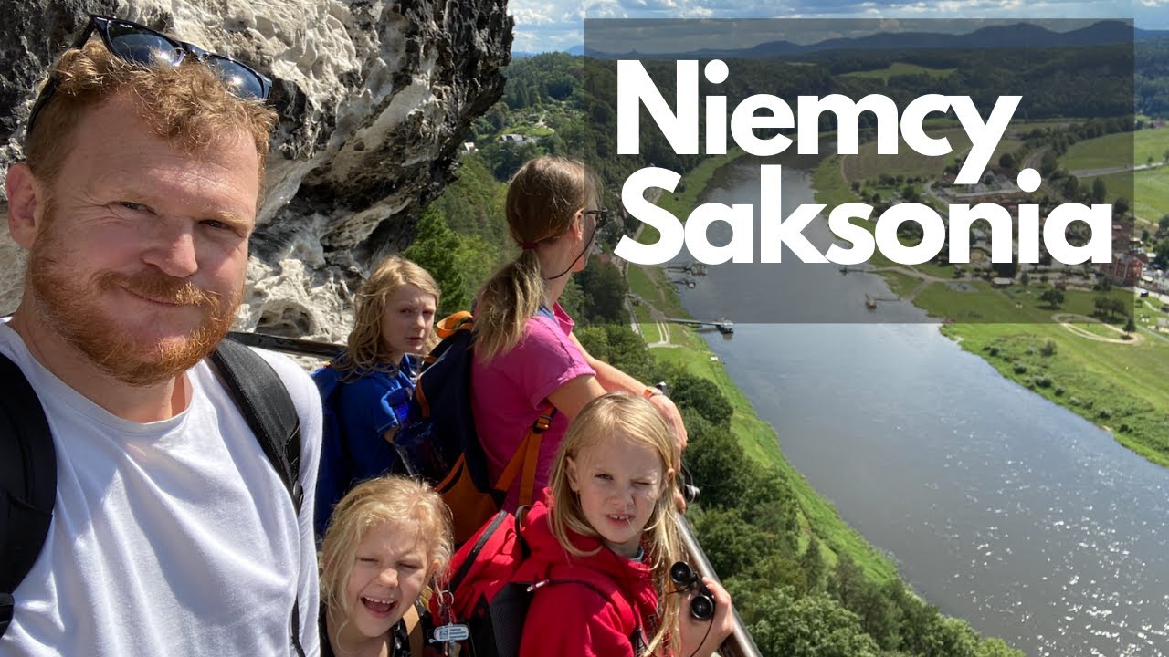 🇩🇪 Niemcy &mdash; Saksonia &mdash; Bastei Niesamowity Kamienny Most Wysoko w G&oacute;rach
