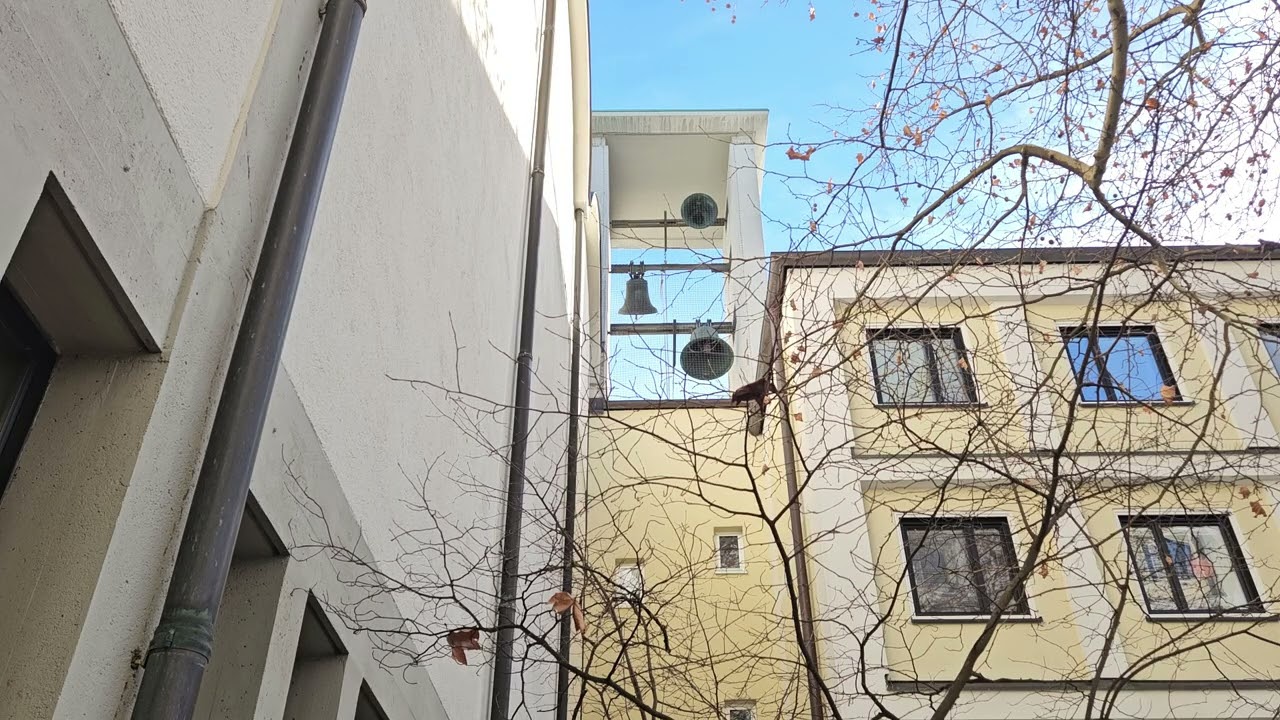 München (M) Innenstadt kath. Herz Jesu Kloster : Vollgeläut 