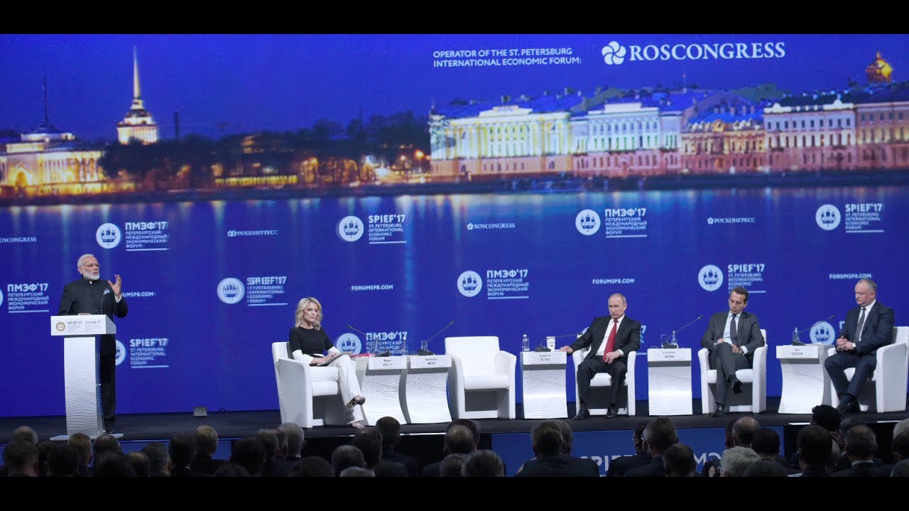 PM Modi at Plenary session of St Petersberg International Economic Forum, Russia | PMO