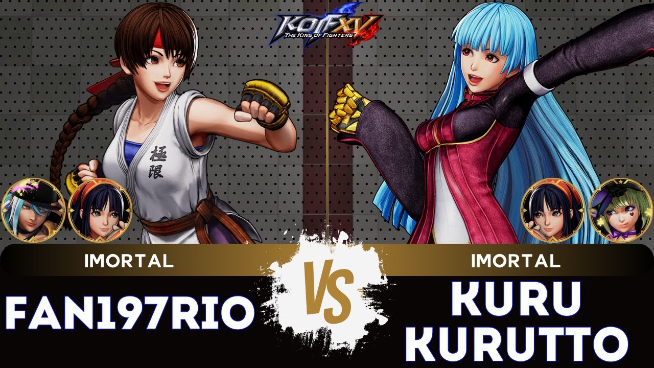 KOF XV ▰ FAN197RIO (Yuri/Nakoruru/Isla) 🆚 KURUKURUTTO (Kula/Nakoruru/Sylvie) 🎞️Replay Match - 12/25