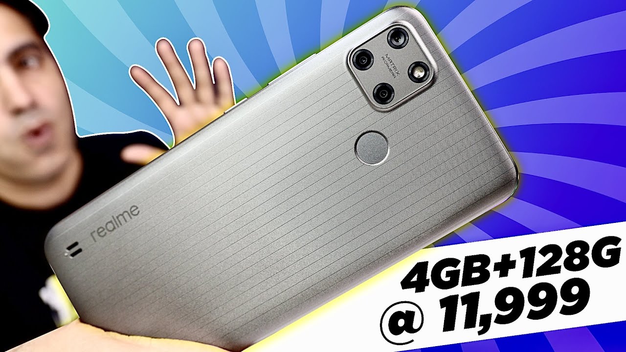 Realme C25Y @ 12000 Rs.⚡⚡128GB Storage⚡5000 Mah Battery🔥Fast Charger | Big Screen | Value For Money?