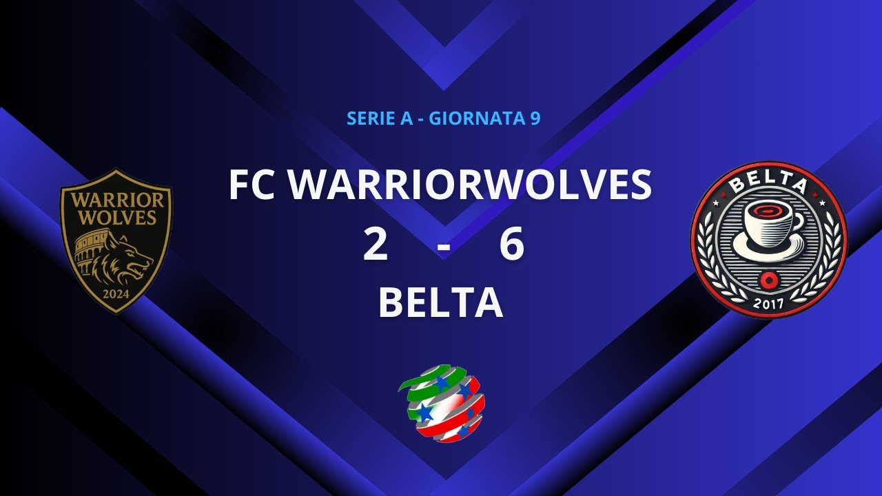 Fc Warriorwolves vs Belta | Serie A Lega Calcio a 5