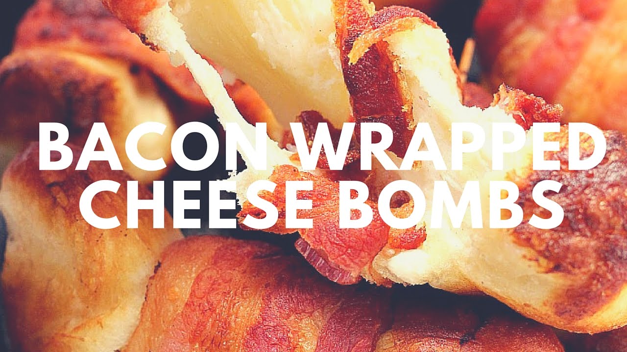 Bacon Wrapped Cheese Bombs Recipe | Crunchy Creamy Sweet