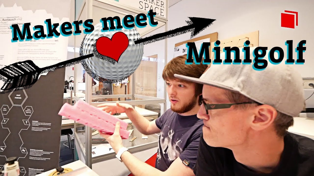 DIY Minigolf im Makerspace | #SLUBLife 1