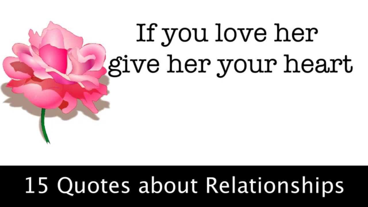 15 Quotes about Relationships