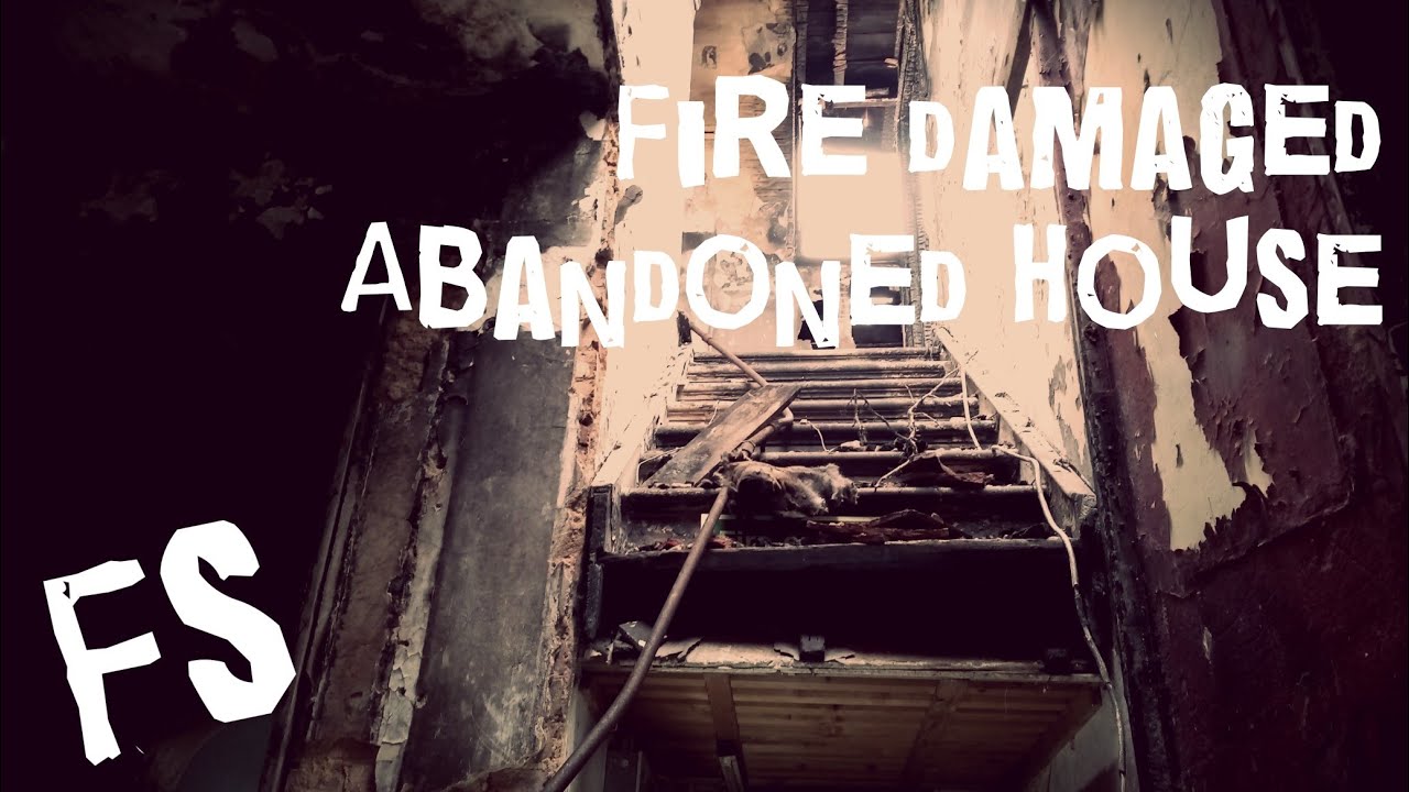 #UrbexUK - Abandoned house - EXTREME FIRE DAMAGE - Lancing, UK