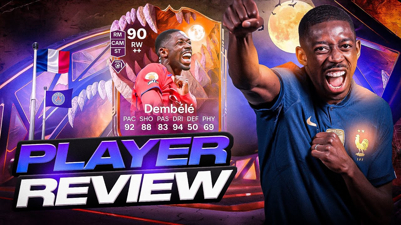 90 ULTIMATE SCREAM ОБЗОР ИГРОКА ДЕМБЕЛЕ - EA FC 26 ULTIMATE TEAM