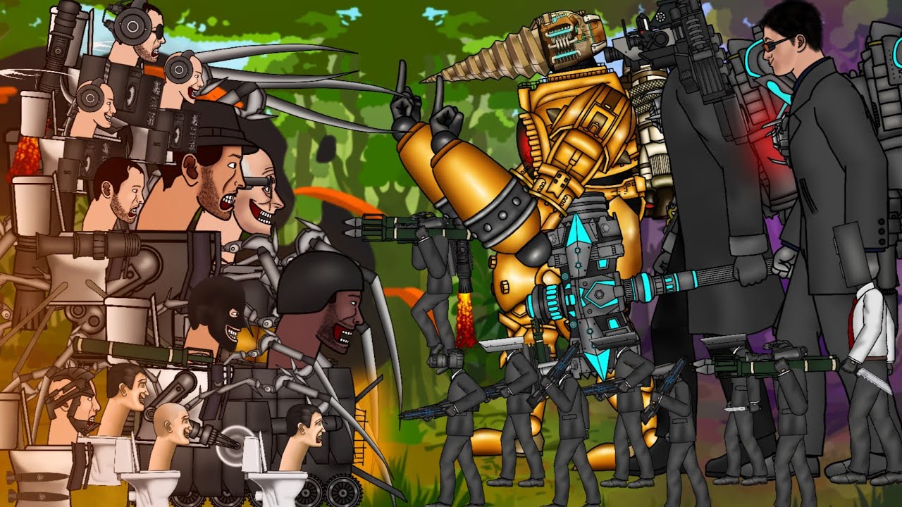 Skibidi Toilet War Zone 4