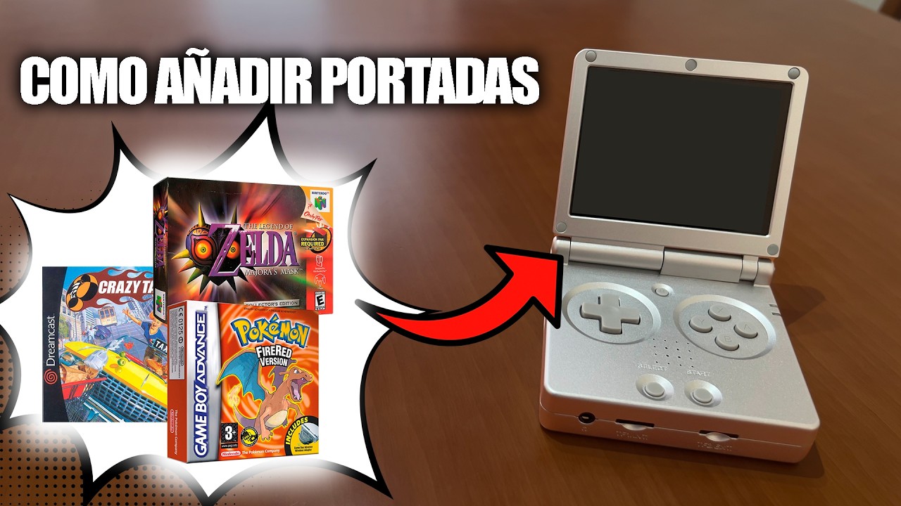 Como SCRAPEAR las PORTADAS de vuestras ROMS - Tutorial Anbernic RG35XXSP
