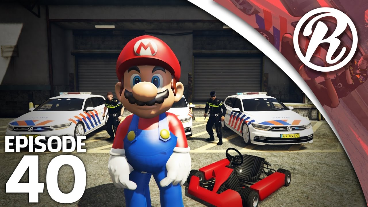 [GTA5] NEDERLANDSE POLITIE VS MARIO!! - Royalistiq | Politie en boefje #40