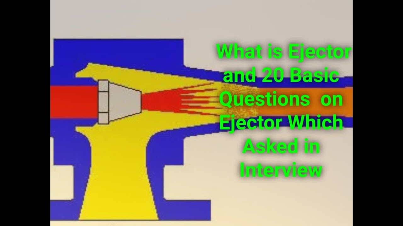 What is Ejector, 20 basic Questions on Ejector Which Asked in Interview